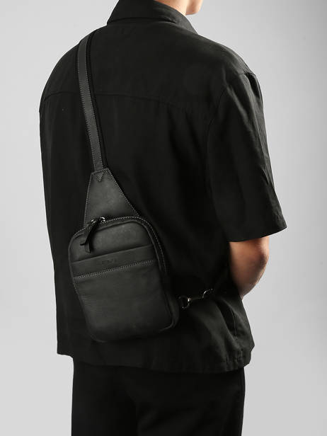 Crossbody Bag Etrier Black spider ESPI711M other view 1