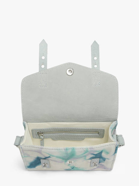 Sac Bandoulière Mini Indispensable Tie & Dye Cuir Paul marius Multicolore tie & dye MINITIE vue secondaire 2