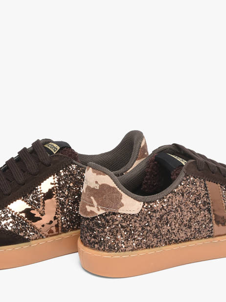 Sneakers Berlin En Cuir Victoria Beige women 1126223 vue secondaire 3