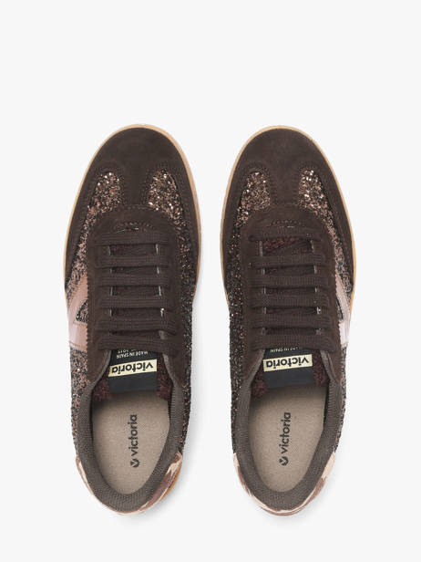 Sneakers Berlin En Cuir Victoria Beige women 1126223 vue secondaire 4