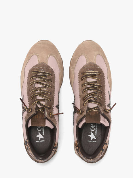 Platform Sneakers Cetti Pink women SRA other view 4