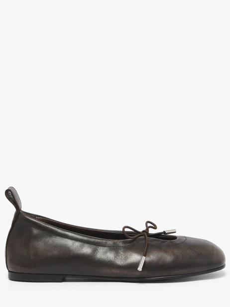 Ballerines En Cuir Alohas Marron women 10131801