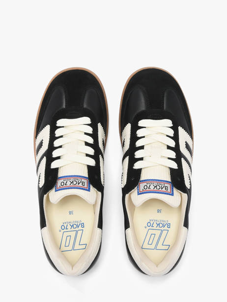 Sneakers En Cuir Back 70 Noir women 307 vue secondaire 3