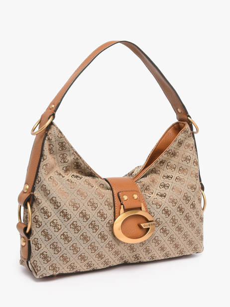 Sac Porté épaule Camden Polyester Guess Marron camden JJ930818 vue secondaire 1