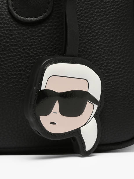 Bowling K Ikon Cuir Karl lagerfeld Noir k ikon B3W30119 vue secondaire 2