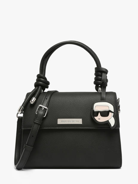 Sac Bandoulière K Ikon Cuir Karl lagerfeld Noir k ikon B3W30125