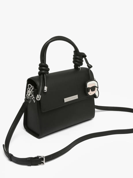 Sac Bandoulière K Ikon Cuir Karl lagerfeld Noir k ikon B3W30125 vue secondaire 1