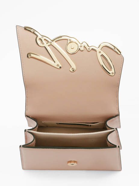 Sac Bandoulière K Signature Cuir Karl lagerfeld Rose k signature A1W30038 vue secondaire 3