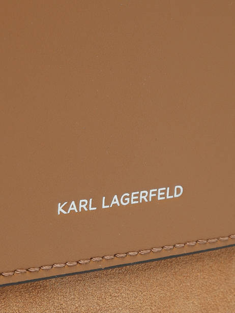 Sac Porté épaule K Daily Cuir Karl lagerfeld Marron k daily B3W30346 vue secondaire 2