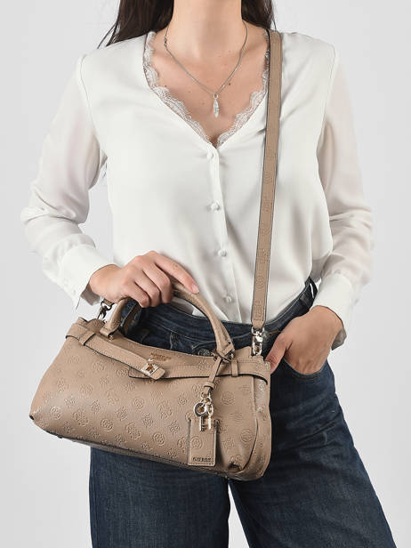Sac Porté Main Ella Guess Beige ella PD974605 vue secondaire 1