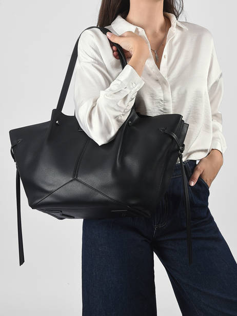 Sac Porté épaule K Pierced Polyurethane Karl lagerfeld Noir k pierced B3W30347 vue secondaire 1
