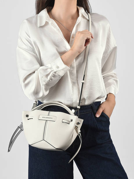 Sac Bandoulière K Pierced Cuir Karl lagerfeld Blanc k pierced B3W30280 vue secondaire 1