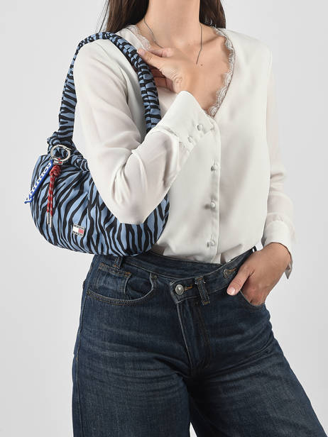 Sac Porté épaule Tjw Icon Polyester Tommy hilfiger Bleu tjw icon AW18882 vue secondaire 1