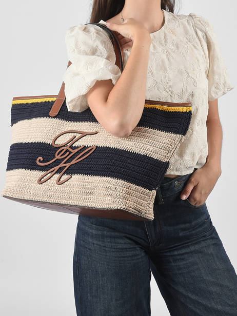 Shoulder Bag Th Nautical Cotton Tommy hilfiger Blue th nautical AW18816 other view 1