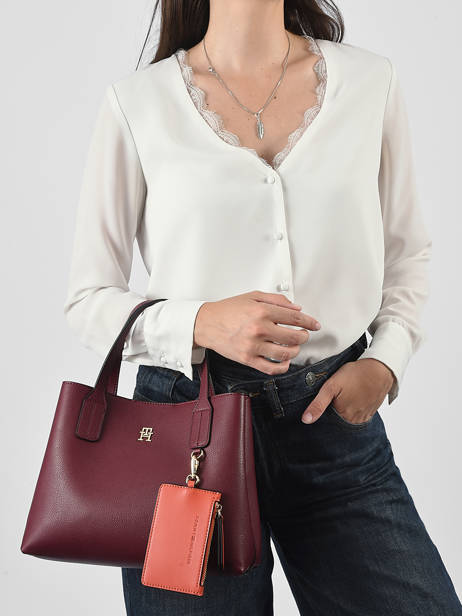 Handbag Th Icon Tommy hilfiger Red th icon AW18722 other view 1
