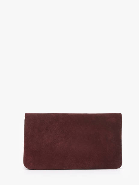 Porte-monnaie Velvet Cuir Milano Rouge velvet VE23113O vue secondaire 2