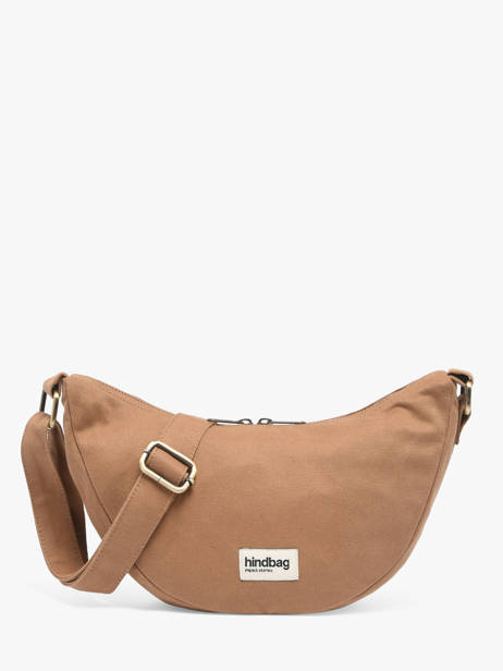 Sac Bandoulière Andrea Coton Hindbag Marron best seller ANDREA