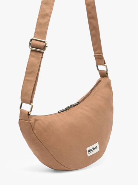 Sac Bandoulière Andrea Coton Hindbag Marron best seller ANDREA vue secondaire 1