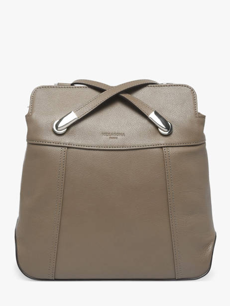 Sac à Dos Cuir Hexagona Beige confort 462107