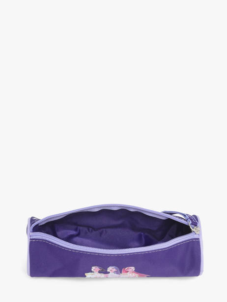 Trousse 1 Compartiment K-pop demon hunters Violet huntrix 26AJ207P vue secondaire 1