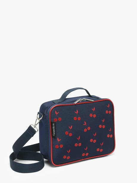Lunch Bag Caramel et cie Blue boheme FI other view 1