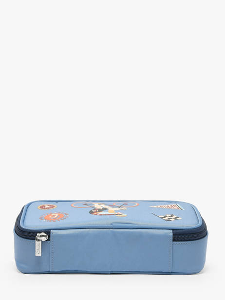 Trousse 1 Compartiment Caramel et cie Bleu fier GA vue secondaire 3