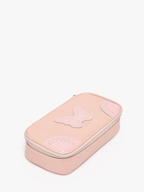 Trousse 1 Compartiment Caramel et cie Rose boheme FI vue secondaire 1