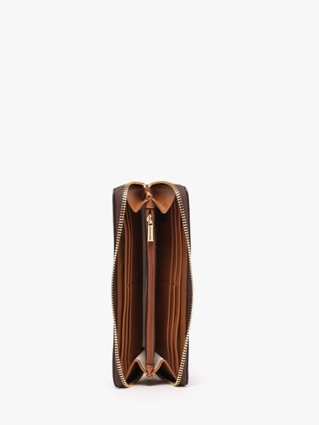 Portefeuille Michael kors Marron jet set F5GJ6T7B vue secondaire 1