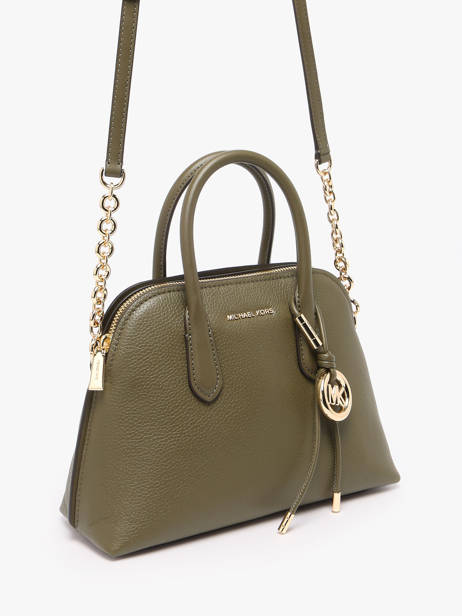 Sac Porté Main Freddie Cuir Michael kors Vert freddie T6GX4S2L vue secondaire 1