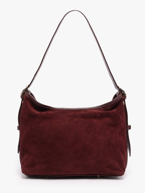 Sac Porté épaule Velvet Caviar Cuir Milano Violet velvet caviar VC250610 vue secondaire 4
