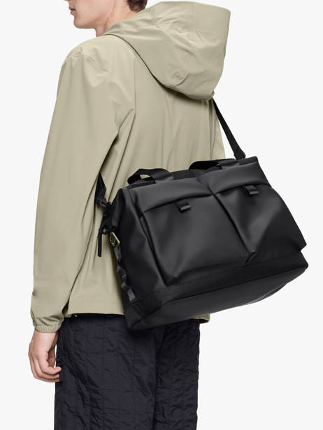 Sac De Voyage Travel Rains Noir travel 12970 vue secondaire 2