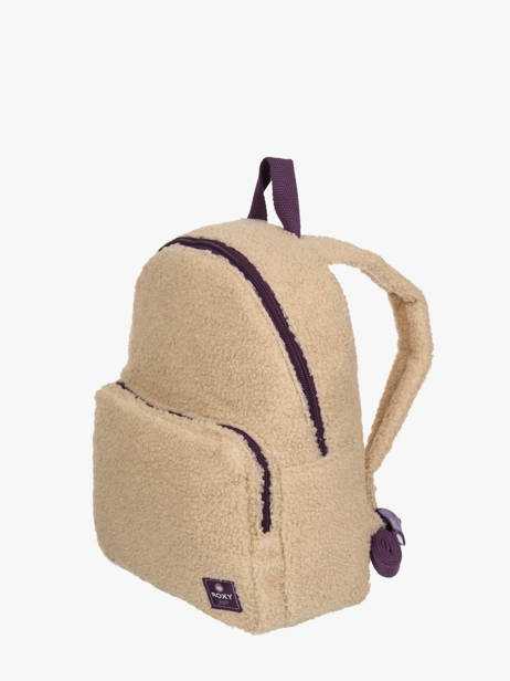 Sac à Dos 1 Compartiment Roxy Beige back to school RJBP5053 vue secondaire 1