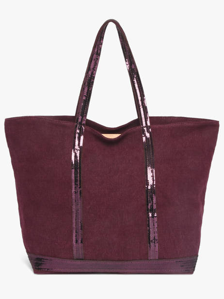 Le Cabas L Lin Paillettes Vanessa bruno Rouge cabas lin 31V40409
