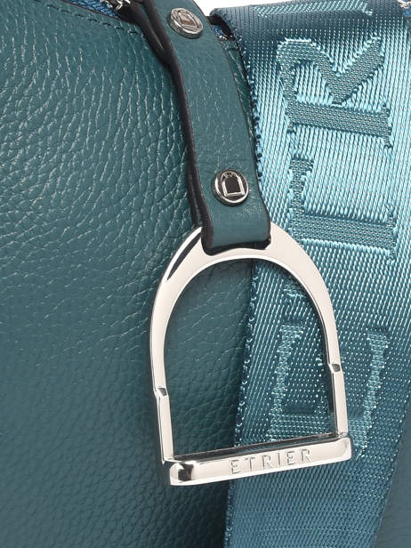 Sac Porté épaule M Altesse Cuir Etrier Bleu altesse EALT017M vue secondaire 2