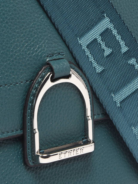 Sac Bandoulière M Altesse Cuir Etrier Bleu altesse EALT048M vue secondaire 2