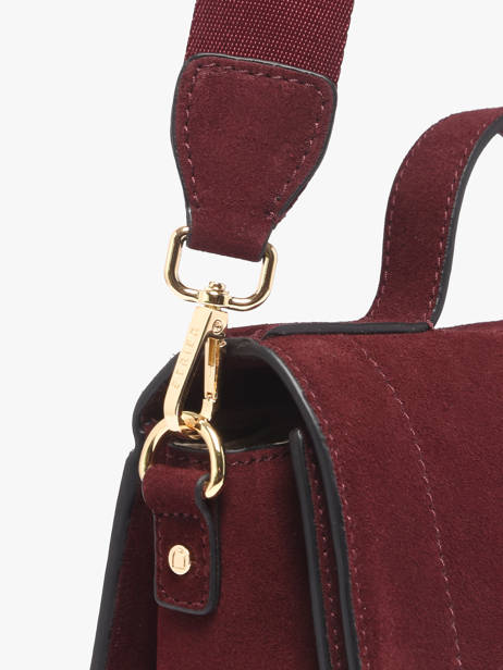 Sac Bandoulière S Altesse Suede Etrier Rouge altesse suede EASU048S vue secondaire 2