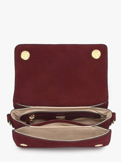 Sac Bandoulière S Altesse Suede Etrier Rouge altesse suede EASU048S vue secondaire 3