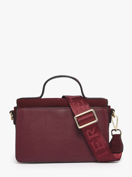 Sac Bandoulière S Altesse Suede Etrier Rouge altesse suede EASU048S vue secondaire 4