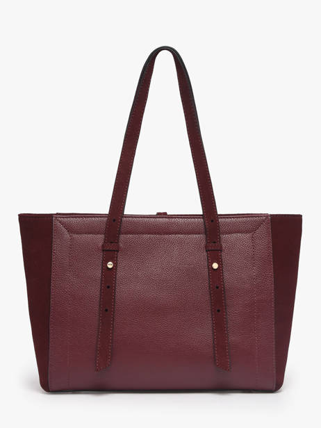 Sac Porté épaule Altesse Suede Cuir Etrier Rouge altesse suede EASU088S vue secondaire 4