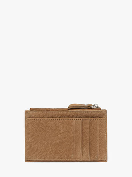 Card Holder Cavalier Nubuck Leather Etrier Brown cavalier nubuck ECAN094M other view 2
