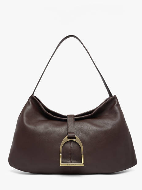 Shoulder Bag M Etalon Leather Etrier Brown etalon EETA197M