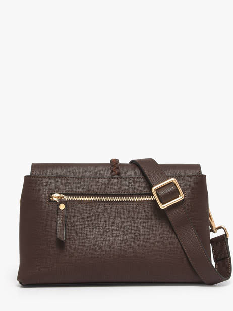 Sac Bandoulière M Torsade Cuir Etrier Marron torsade ETOS169M vue secondaire 4