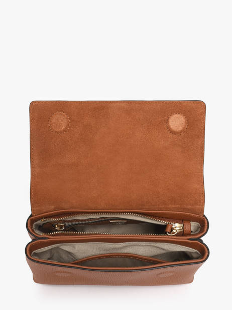 Sac Bandoulière S Torsade Cuir Etrier Marron torsade ETOS169S vue secondaire 3