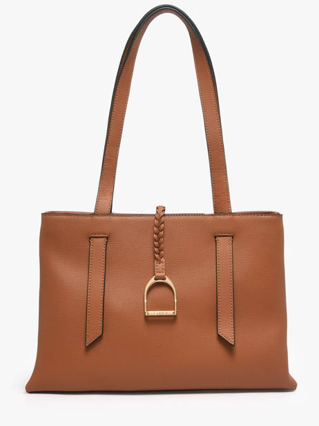 Shoulder Bag Torsade Leather Etrier Brown torsade ETOS173L