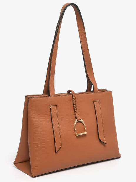 Shoulder Bag Torsade Leather Etrier Brown torsade ETOS173L other view 1