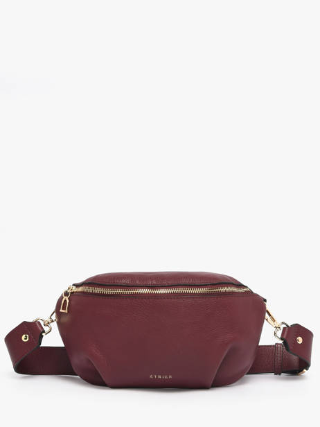 Sac Banane M Tradition Cuir Etrier Rouge tradition ETRA022M