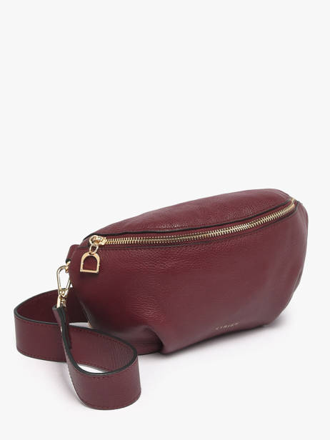 Sac Banane M Tradition Cuir Etrier Rouge tradition ETRA022M vue secondaire 1