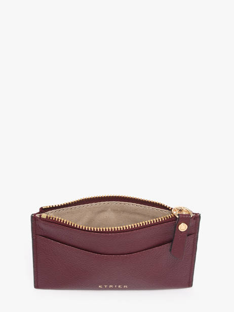 Porte-cartes Tradition Cuir Etrier Rouge tradition ETRA094M vue secondaire 1