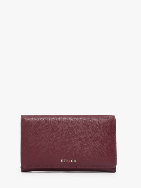 Portefeuille M Tradition Cuir Etrier Rouge tradition ETRA095M
