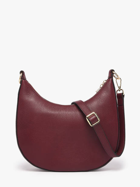 Sac Bandoulière M Tradition Cuir Etrier Rouge tradition ETRA102M vue secondaire 4